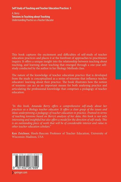 Produktbild: Tensions in Teaching about Teaching
