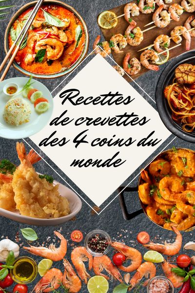 Produktbild: Recettes de Crevettes des 4 Coins du Monde