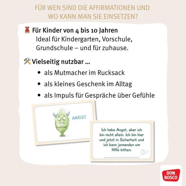 Produktbild: Eddie, du verstehst mich! 90 Gef&uuml;hle-K&auml;rtchen mit Affirmationen f&uuml;r Kinder