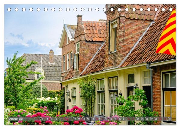 Produktbild: Ein Blick auf Egmond (Tischkalender 2026 DIN A5 quer), CALVENDO Monatskalender