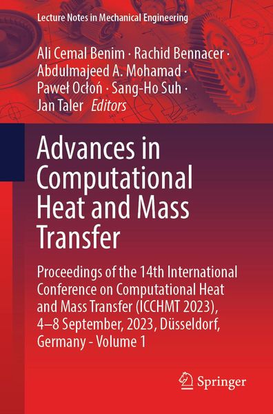 Produktbild: Advances in Computational Heat and Mass Transfer