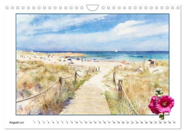 Produktbild: Karibisches Flair auf Formentera (Wandkalender 2027 DIN A4 quer), CALVENDO Monatskalender