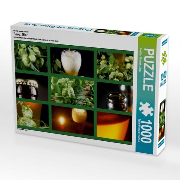 CALVENDO Puzzle Ein Motiv aus dem Kalender Food: Bier | 1000 Teile Lege-Größe 64x48cm Foto-Puzzle für glückliche Stunden