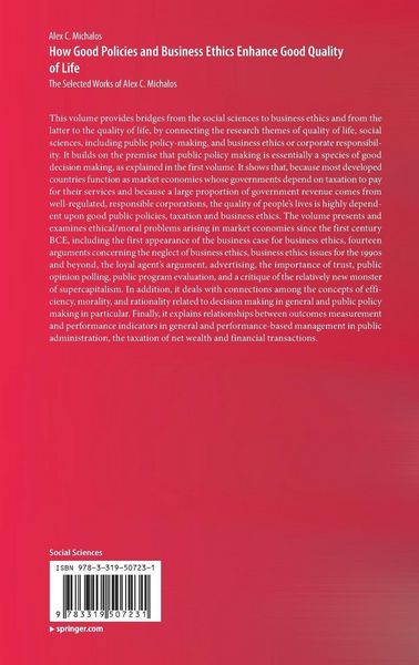 Produktbild: How Good Policies and Business Ethics Enhance Good Quality of Life