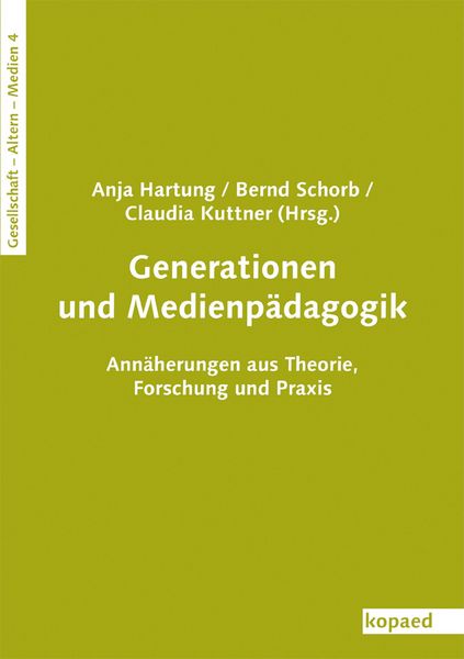 Produktbild: Generationen und Medienp&auml;dagogik