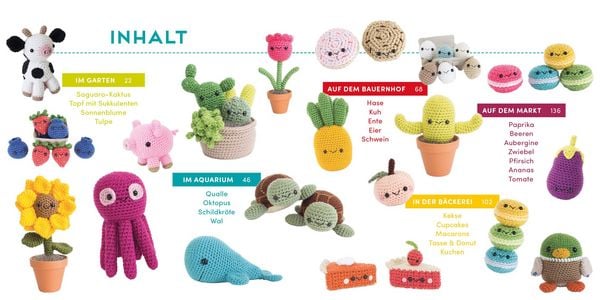 Produktbild: Meine kunterbunte Amigurumi-Welt &ndash; super einfach 25 niedliche Figuren h&auml;keln
