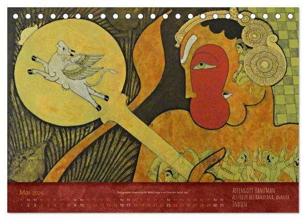 Produktbild: Fern&ouml;stliche Traumziele (Tischkalender 2026 DIN A5 quer), CALVENDO Monatskalender
