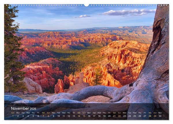 Produktbild: USA the wonderful Southwest (High Quality Premium Wall Calendar 2026 DIN A2 landscape),CALVENDO 12 Month Wall Calendar