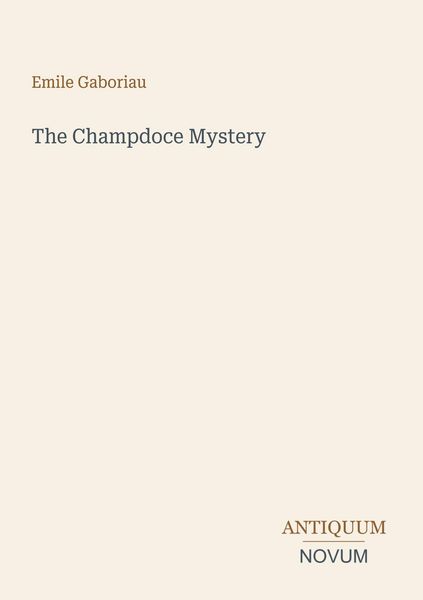 Produktbild: The Champdoce Mystery