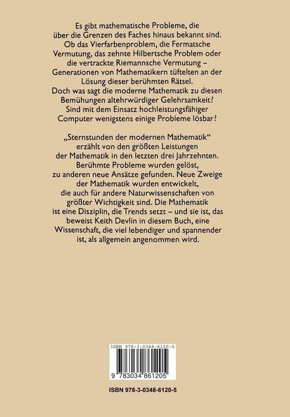 Produktbild: Sternstunden der Modernen Mathematik