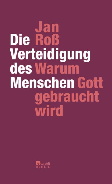 Produktbild: Die Verteidigung des Menschen