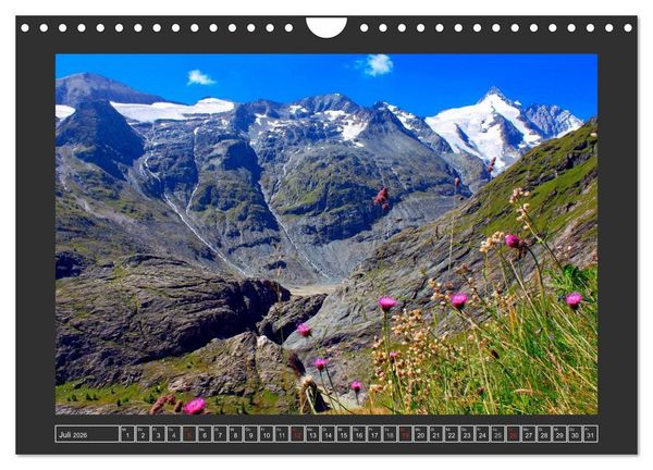 Produktbild: Der Gro&szlig;glockner 3798m (Wandkalender 2026 DIN A4 quer), CALVENDO Monatskalender