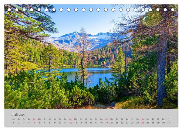 Produktbild: Komm, ich zeige dir den Wald (Tischkalender 2026 DIN A5 quer), CALVENDO Monatskalender
