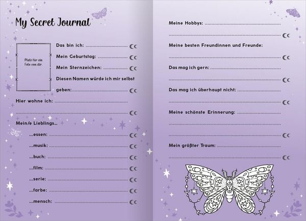 Produktbild: My Secret Journal | Tagebuch mit Schloss