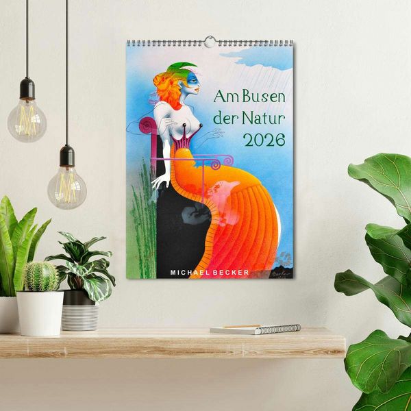Produktbild: Am Busen der Natur / 2026 (Wandkalender 2026 DIN A3 hoch), CALVENDO Monatskalender