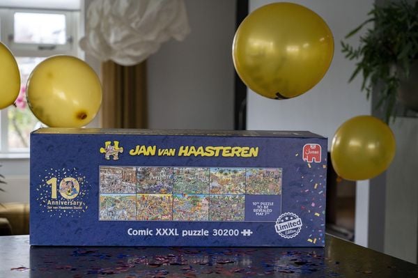 Jumbo Spiele - Jan van Haasteren - 10 Years JvH Studio Surprise item, 1000 Teile, Sort.