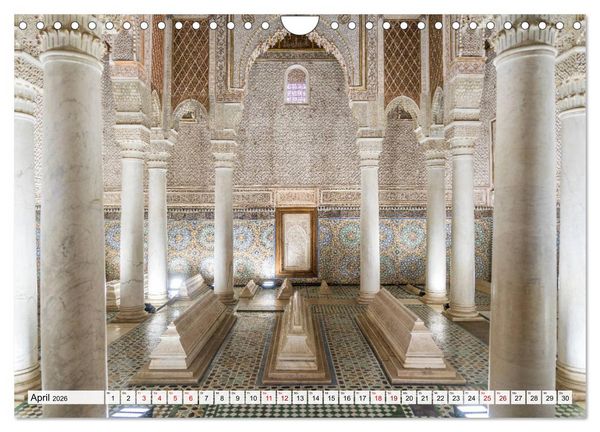 Produktbild: Marokko - Marrakesch (Wandkalender 2026 DIN A4 quer), CALVENDO Monatskalender