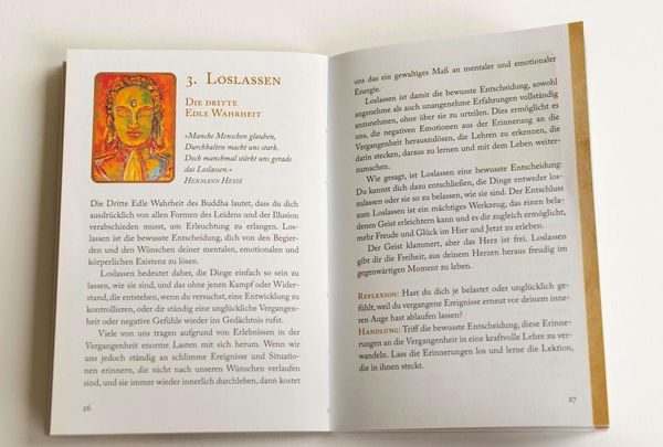 Produktbild: Die Weisheit des Buddha f&uuml;r Liebe, Gl&uuml;ck und Unbeschwertheit