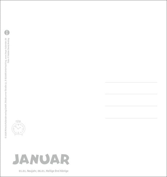 Produktbild: Mach mal Pause Postkartenkalender 2027 - F&uuml;r das Arbeitstier in dir