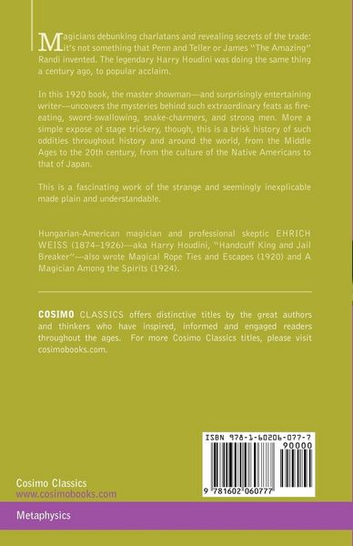 Produktbild: Miracle Mongers and Their Methods