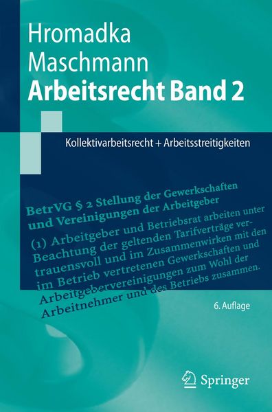 Produktbild: Arbeitsrecht Band 2