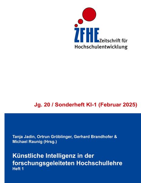 Produktbild: K&uuml;nstliche Intelligenz in der forschungsgeleiteten Hochschullehre