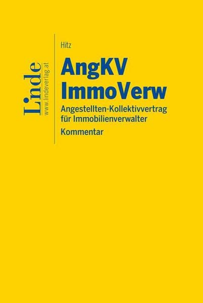 Produktbild: Angestellten-Kollektivvertrag f&uuml;r Immobilienverwalter