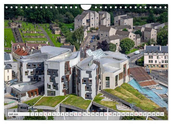 Produktbild: Wundersch&ouml;nes Edinburgh (Wandkalender 2026 DIN A4 quer), CALVENDO Monatskalender