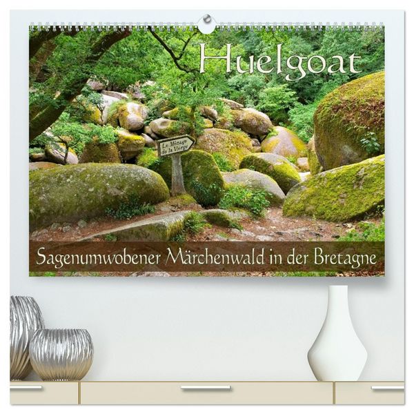 Produktbild: Huelgoat - Sagenumwobener M&auml;rchenwald in der Bretagne (hochwertiger Premium Wandkalender 2026 DIN A2 quer), Kunstdruck in Hochglanz