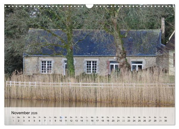 Produktbild: Bretagne - Wildnis Finist&egrave;re (Wandkalender 2026 DIN A3 quer), CALVENDO Monatskalender