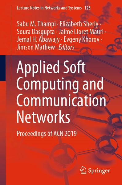 Produktbild: Applied Soft Computing and Communication Networks