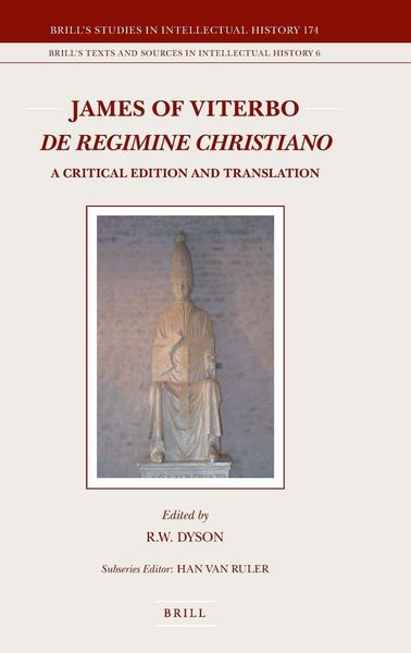 Produktbild: James of Viterbo: de Regimine Christiano