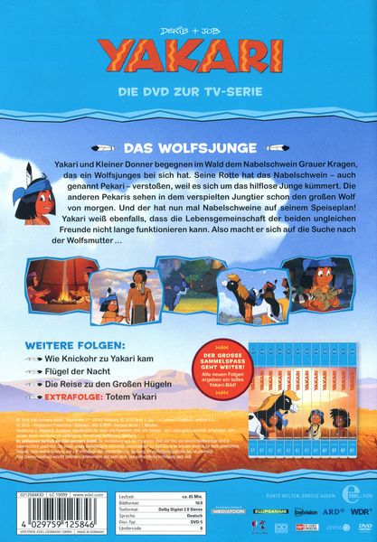 Produktbild: Yakari 35 - Das Wolfsjunge - Die DVD zur TV-Serie