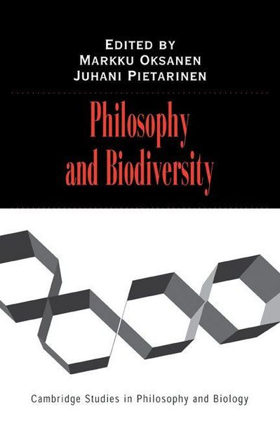 Produktbild: Philosophy and Biodiversity