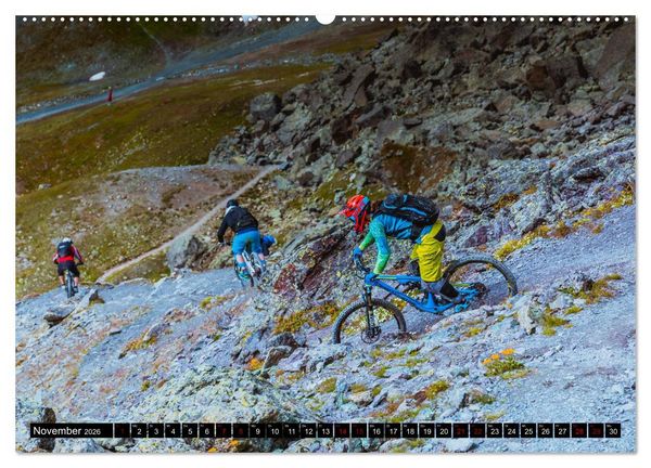 Produktbild: Downhill Action (Wandkalender 2026 DIN A2 quer), CALVENDO Monatskalender