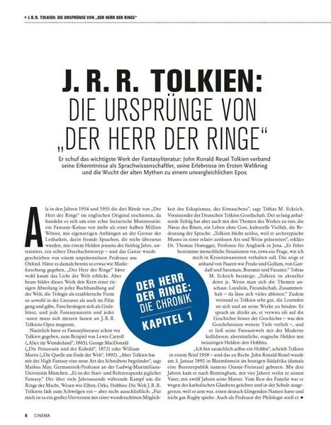 Produktbild: Cinema pr&auml;sentiert: Der Herr der Ringe - Die Chronik