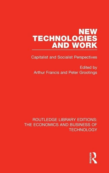 Produktbild: New Technologies and Work