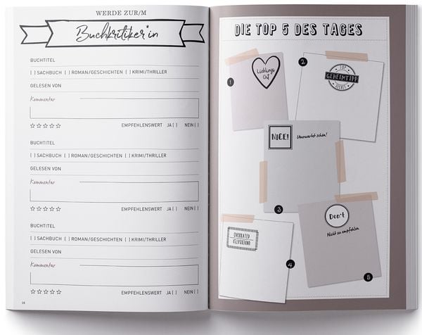 GuideMe Reisetagebuch Travel Memories „Weltenbummler“