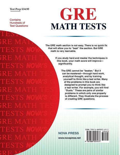 Produktbild: GRE Math Tests