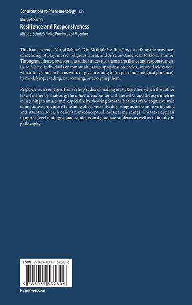 Produktbild: Resilience and Responsiveness