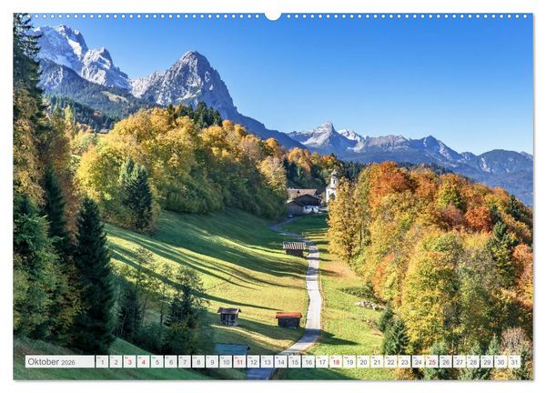 Produktbild: Faszinierende Bergwelten (Wandkalender 2026 DIN A2 quer), CALVENDO Monatskalender