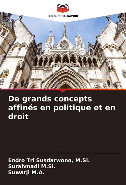 Produktbild: De grands concepts affin&eacute;s en politique et en droit