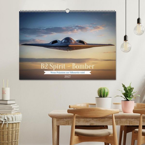 Produktbild: B2 Spirit - Bomber (Wandkalender 2027 DIN A2 quer), CALVENDO Monatskalender