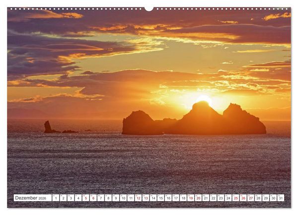 Produktbild: Die Farben Islands (Wandkalender 2026 DIN A2 quer), CALVENDO Monatskalender