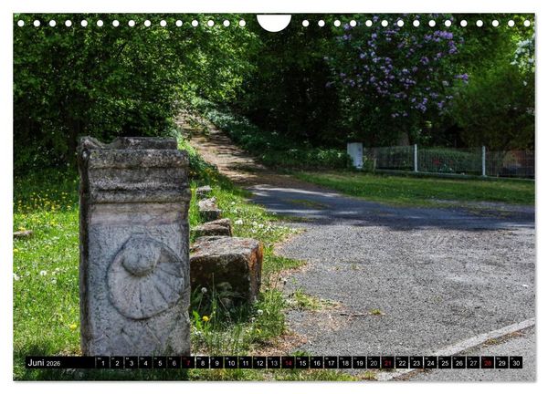 Produktbild: Jakobsweg Steigerwald (Wandkalender 2026 DIN A4 quer), CALVENDO Monatskalender
