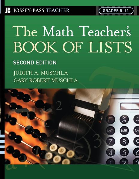 Produktbild: The Math Teacher's Book of Lists