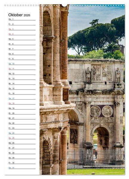 Produktbild: Antikes Rom (hochwertiger Premium Wandkalender 2026 DIN A2 hoch), Kunstdruck in Hochglanz