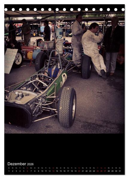 Produktbild: MotorSchau Goodwood Revival (Tischkalender 2026 DIN A5 hoch), CALVENDO Monatskalender