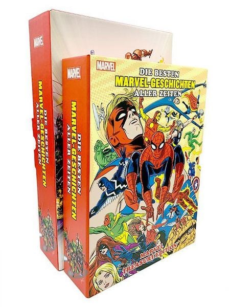 Produktbild: Die besten Marvel-Geschichten aller Zeiten: Marvel Treasury Edition