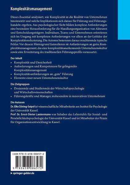 Produktbild: Komplexit&auml;tsmanagement